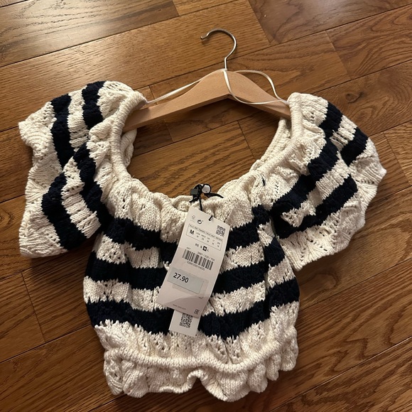 ✨ZARA Knit Top - Picture 2 of 4
